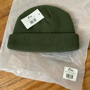 NWT Army Green beanie